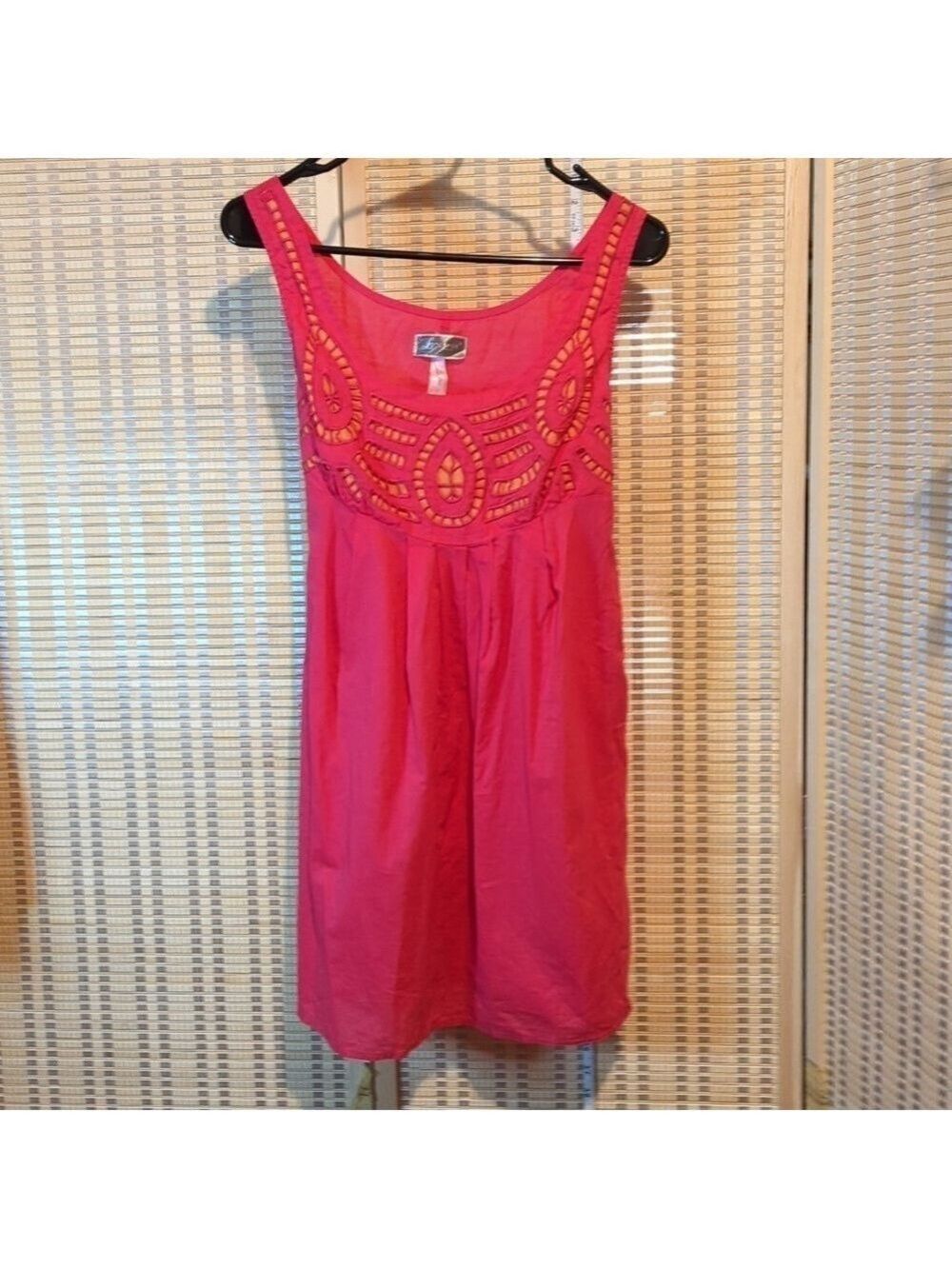 Lipsy pink dress mini SZ 8 EUC